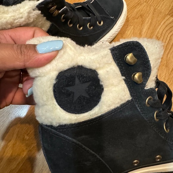 Converse Chuck Taylor Allstar Lux Hidden Platform Shoes - Picture 5 of 6